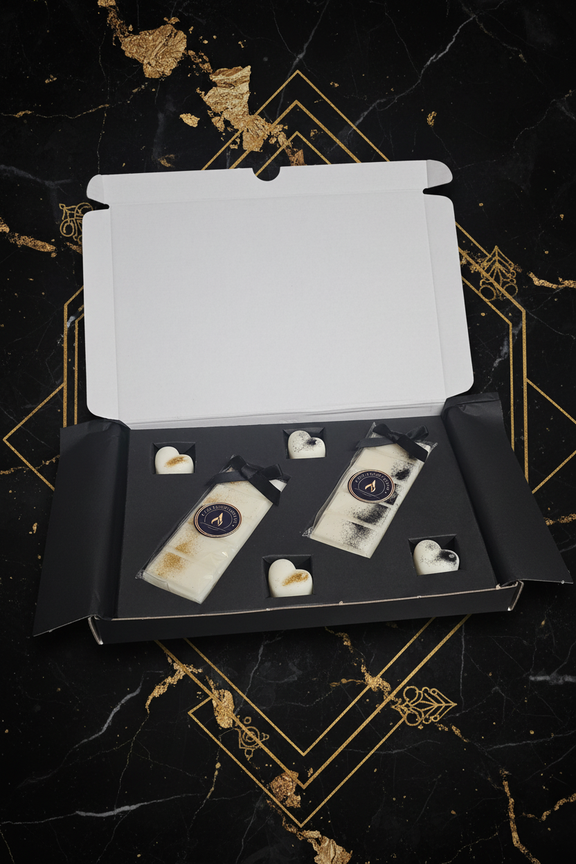 Fresh & Sophisticated Duo - Black & Gold Luxury