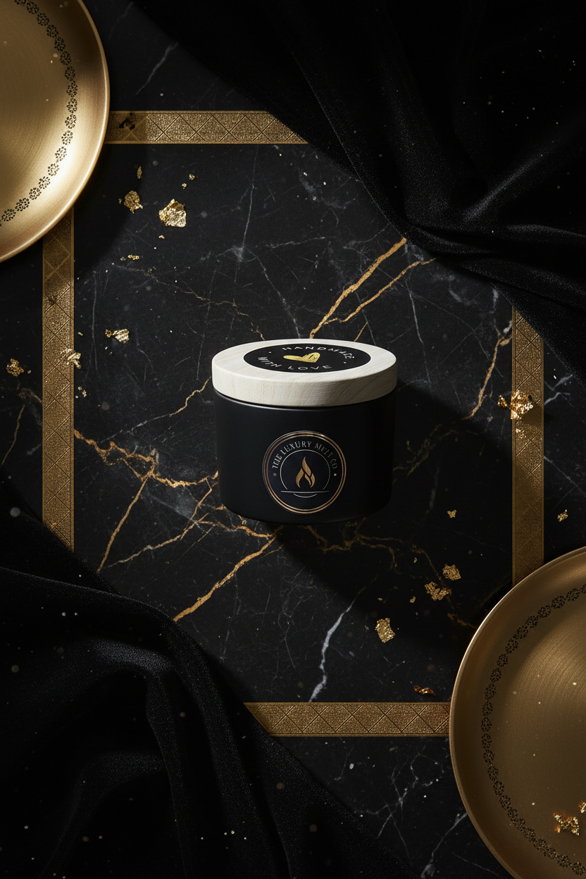 Luxury candle background