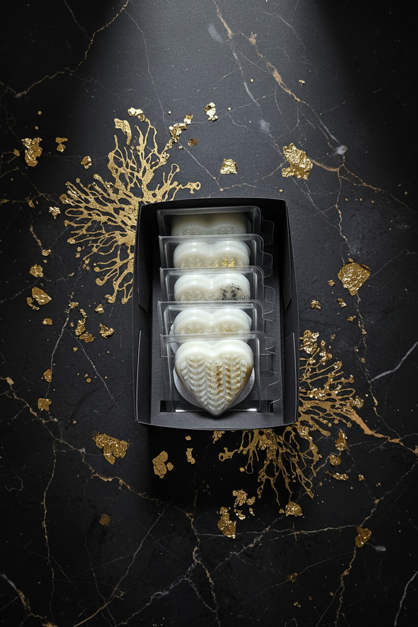 Luxury Sample Collection - Black & Gold Background